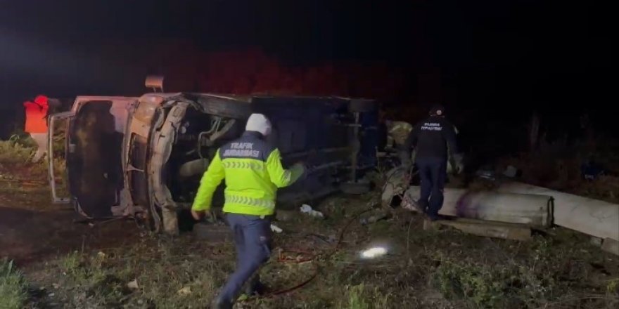 Bursa İznik’te Feci Kaza: 1 Ölü, 12 Yaralı