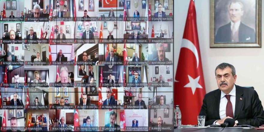 Milli Eğitim Bakanı Tekin, 81 İl Milli Eğitim Müdürüyle Bir Araya Geldi