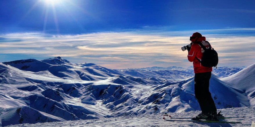 Palandöken Beyaz Örtüsü İle Hayran Bıraktı