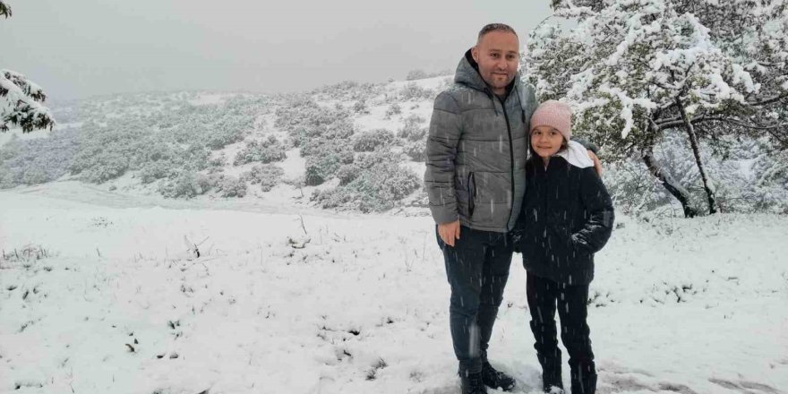 Denizli’nin Yüksek Kesimleri Mayıs Ayında Beyaz Gelinliğini Giydi