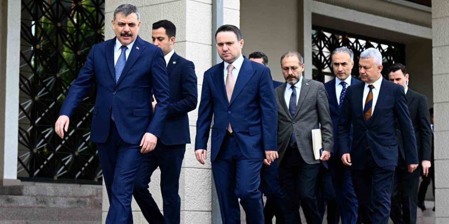 İçişleri Bakanı Çiftçi ile Adalet Bakanı Gürlek Bir Araya Geldi