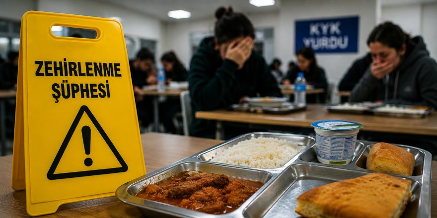 Çorum’da ‘KYK Yurdu’nda Endişelendiren Gece.. Onlarca Öğrenci Hastanelik Oldu!