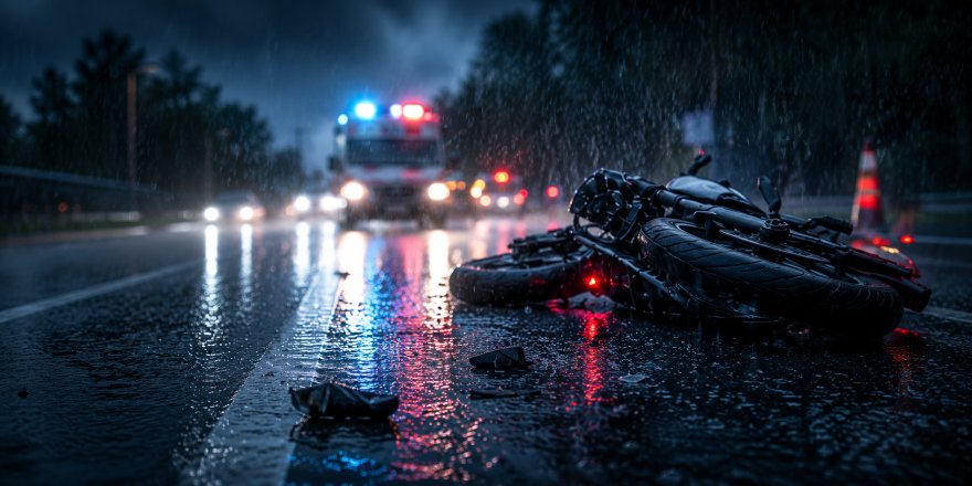 Tekirdağ’da Kontrolden Çıkan Motosiklet Devrildi: 1 Ölü, 1 Yaralı