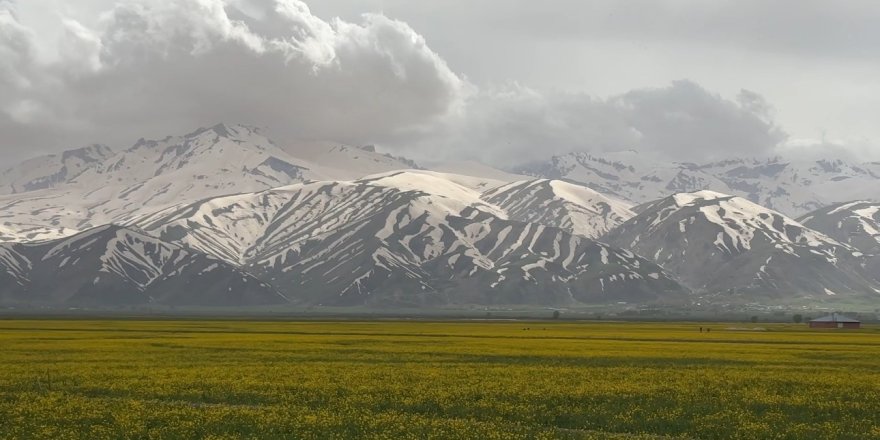 Hakkari Yüksekova’da İki Mevsim Bir Arada Yaşanıyor