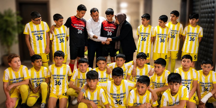 Digor Belediyesi’nden Gençlere Spor Desteği.. Yol ve Sosyal Projeler Birlikte Yürütülüyor!