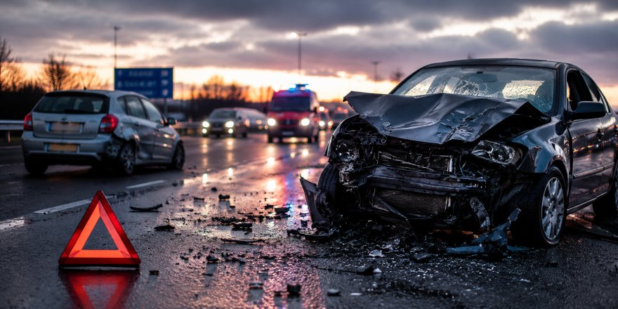 Aşkale’de Peş Peşe Trafik Kazaları.. Yağış ve Hız Nedeniyle 10 Kişi Yaralandı..!
