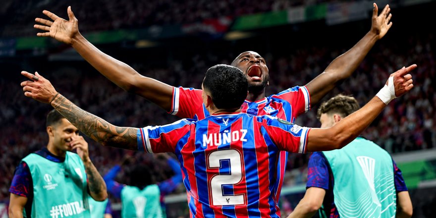 UEFA Konferans Ligi Crystal Palace’ın.. İngiliz Ekibi Rayo’yu Yıktı!
