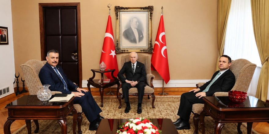 CHP Tartışmalarının Ardından Kritik Ziyaret.. İki Bakan Bahçeli ile Görüştü!