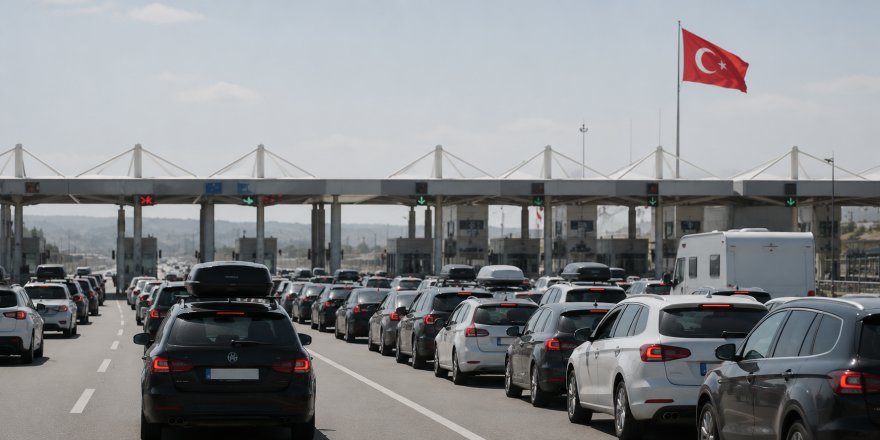 Bayram Dönüşü Yoğunluğu Zirveye Taşıdı.. Gümrük Kapılarında Tarihi Gün Yaşandı!