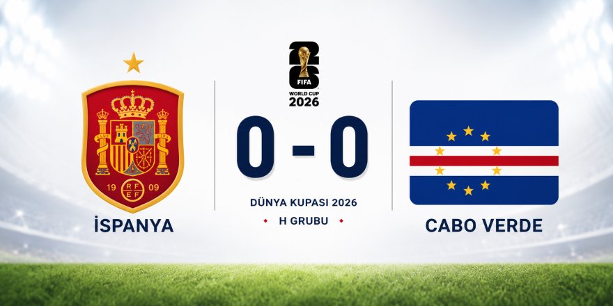 İspanya Sürpriz Yaşadı.. Cabo Verde Dünya Kupası’nda Tarihi Puanını Aldı!