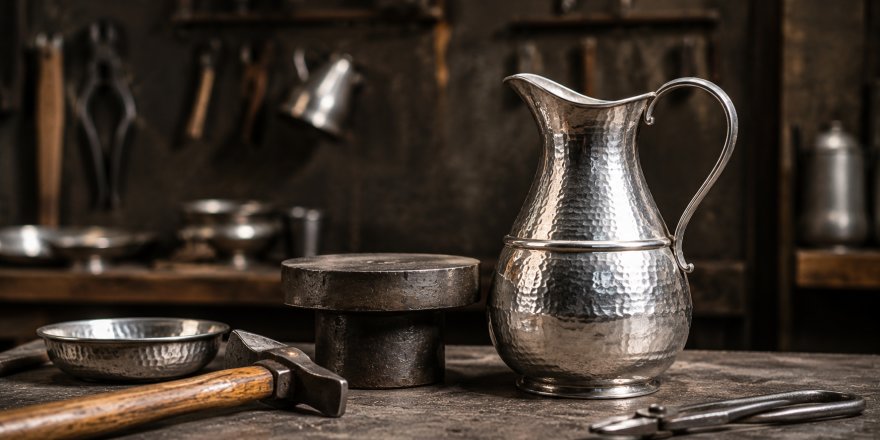 Unutulmaya Yüz Tutan Kalaycılık.. Gezici Çift Kars’ta Geleneksel Zanaatı Sürdürüyor!