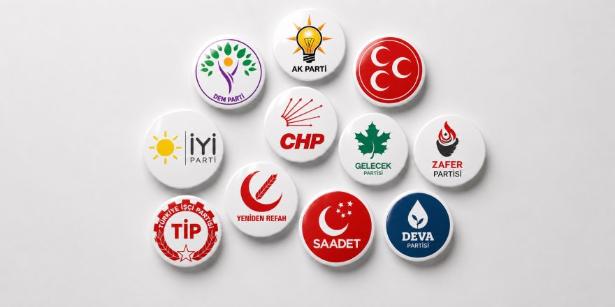 Siyasi Partilerin Güncel Üye Sayıları Açıklandı.. AK Parti Zirvede, CHP İkinci Sırada!
