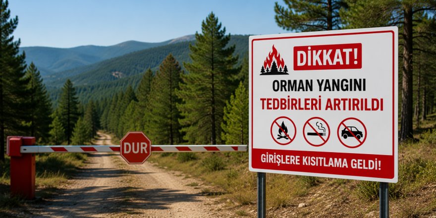 Kars'ta Yaz Dönemi İçin Orman Yangını Tedbirleri Artırıldı.. Girişlere Kısıtlama Geldi!