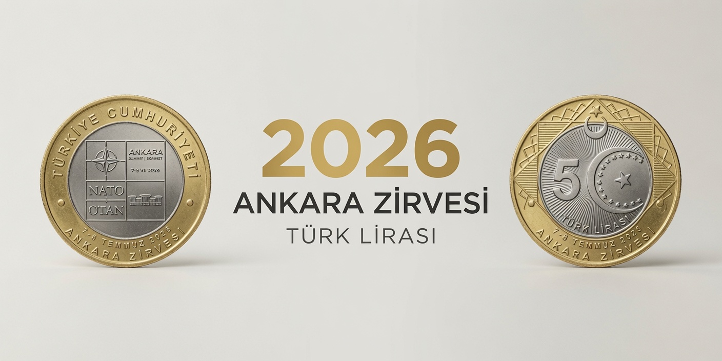 NATO Zirvesi’ne Özel 5 TL Tedavül Madeni Hatıra Para