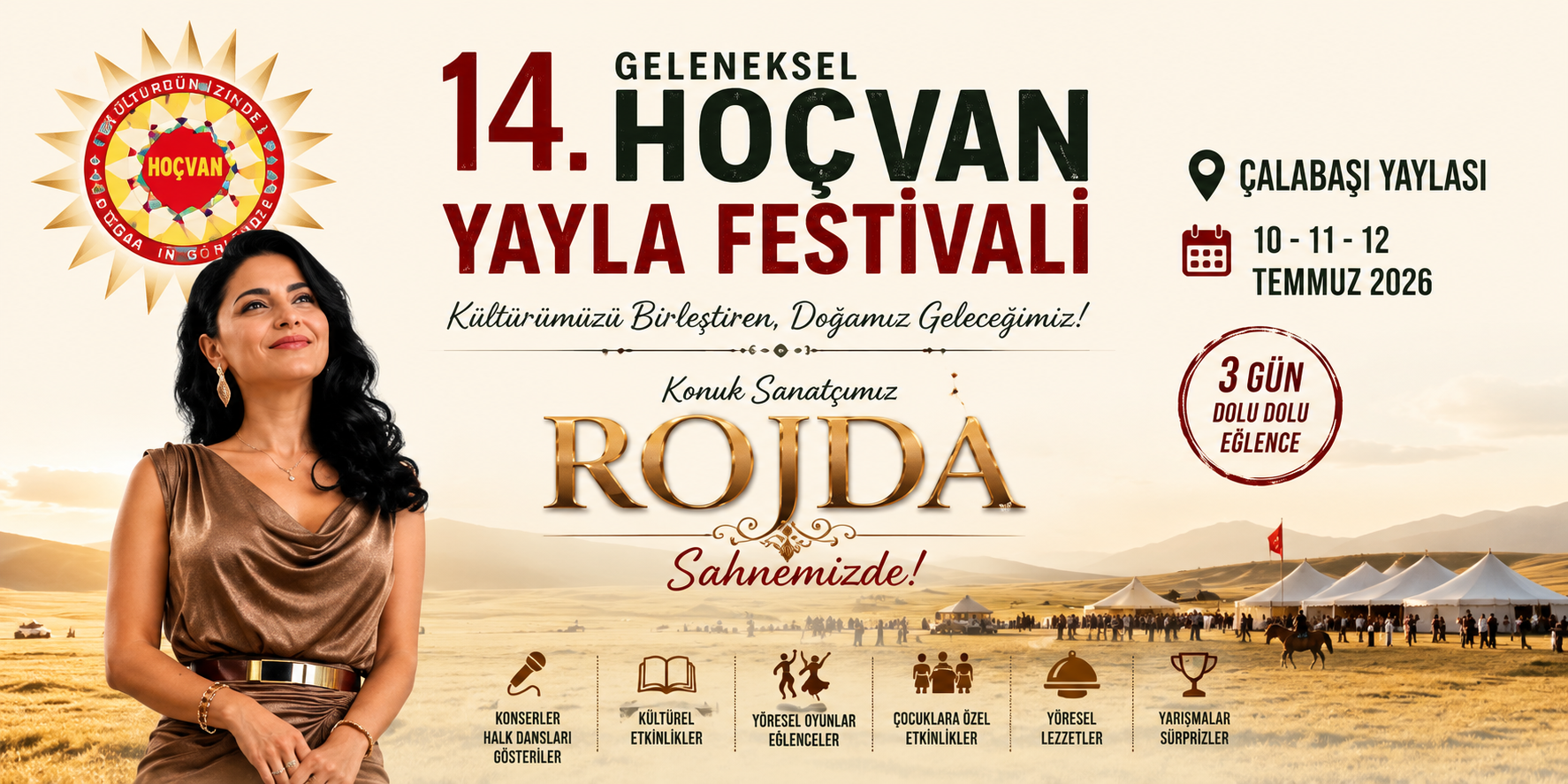 Hoçvan Yaylası’nda Festival Coşkusu.. Kültür Etkinlikleri ve Barış Mesajları Öne Çıktı!