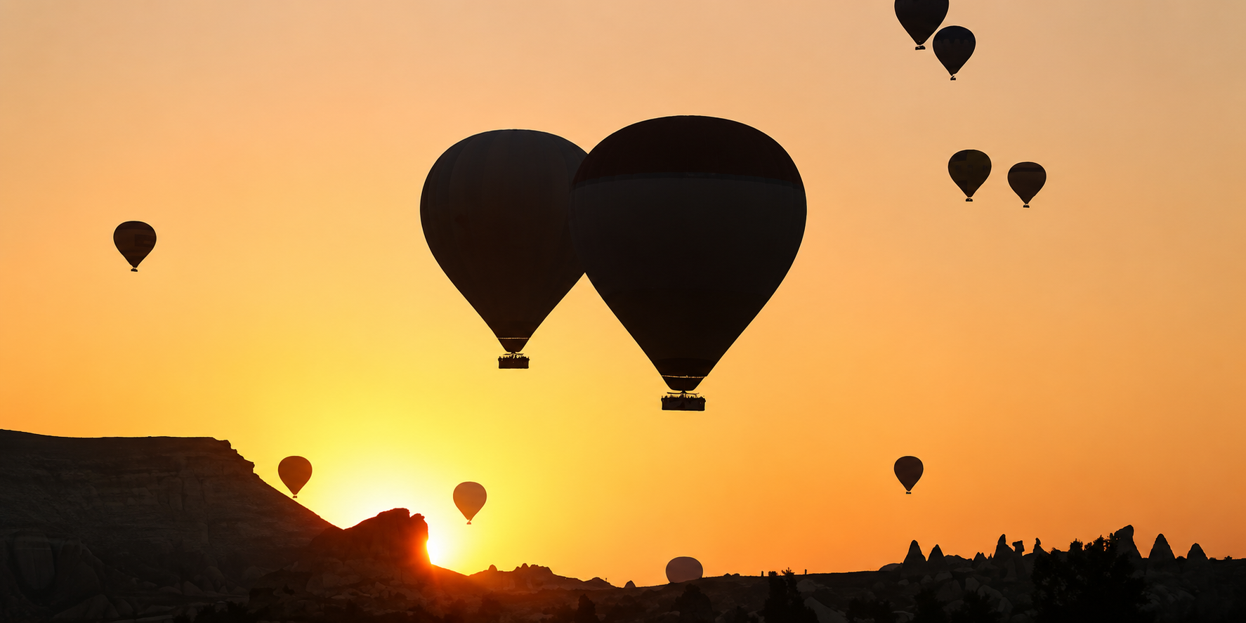 Kapadokya’da Balon Turizmi Zirvede.. 6 Ayda 306 Bin Turist Gökyüzüyle Buluştu!