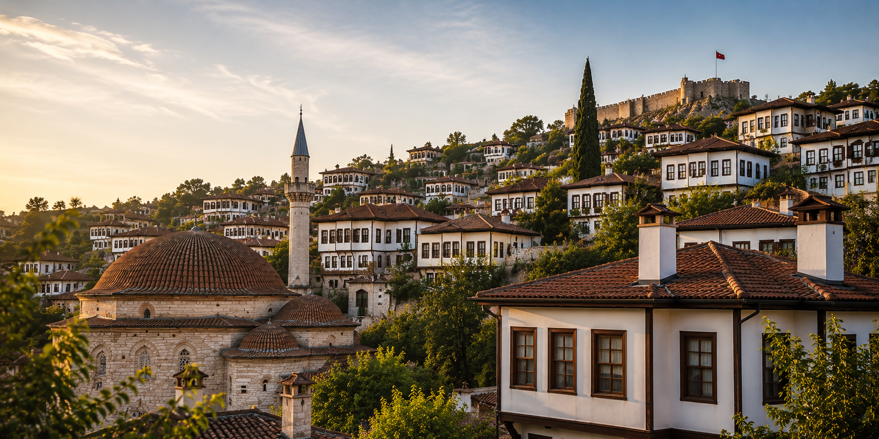 Safranbolu’da Yılın İlk 6 Ayında 104 Bin 258 Kişi Konakladı