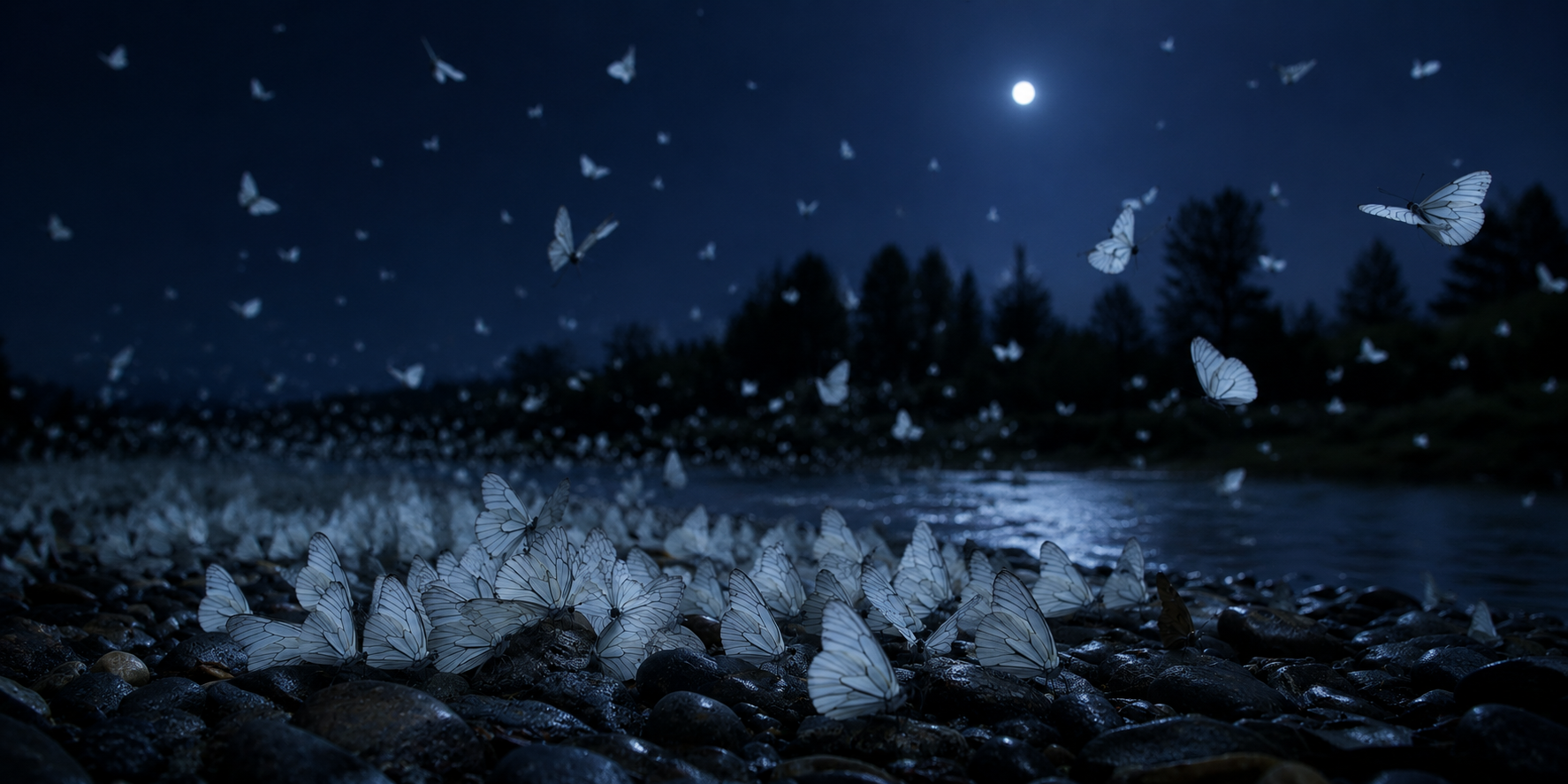 Kura Nehri’nde Beyaz Gece.. Yüz Binlerce “Bir Günlük” Ölüm Uçuşuna Çıktı!