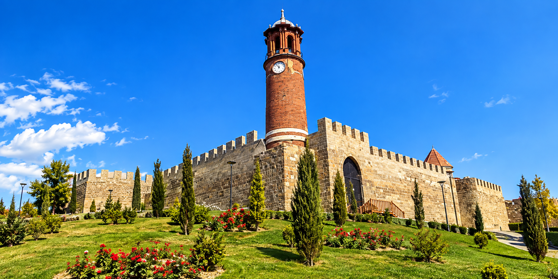 Erzurum Kalesi’nin Tarihi Tepsi Minare’sine Bakım.. Geçici Süreyle Kapanıyor!