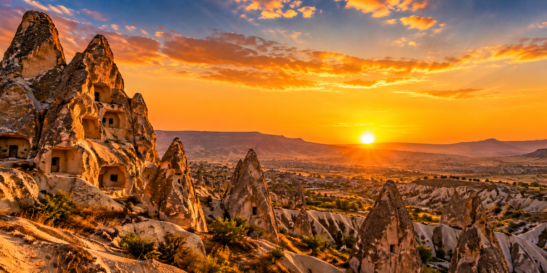 Göreme Açık Hava Müzesi Girişinde Peribacası Çöktü.. Ölü ve Yaralılar Var!