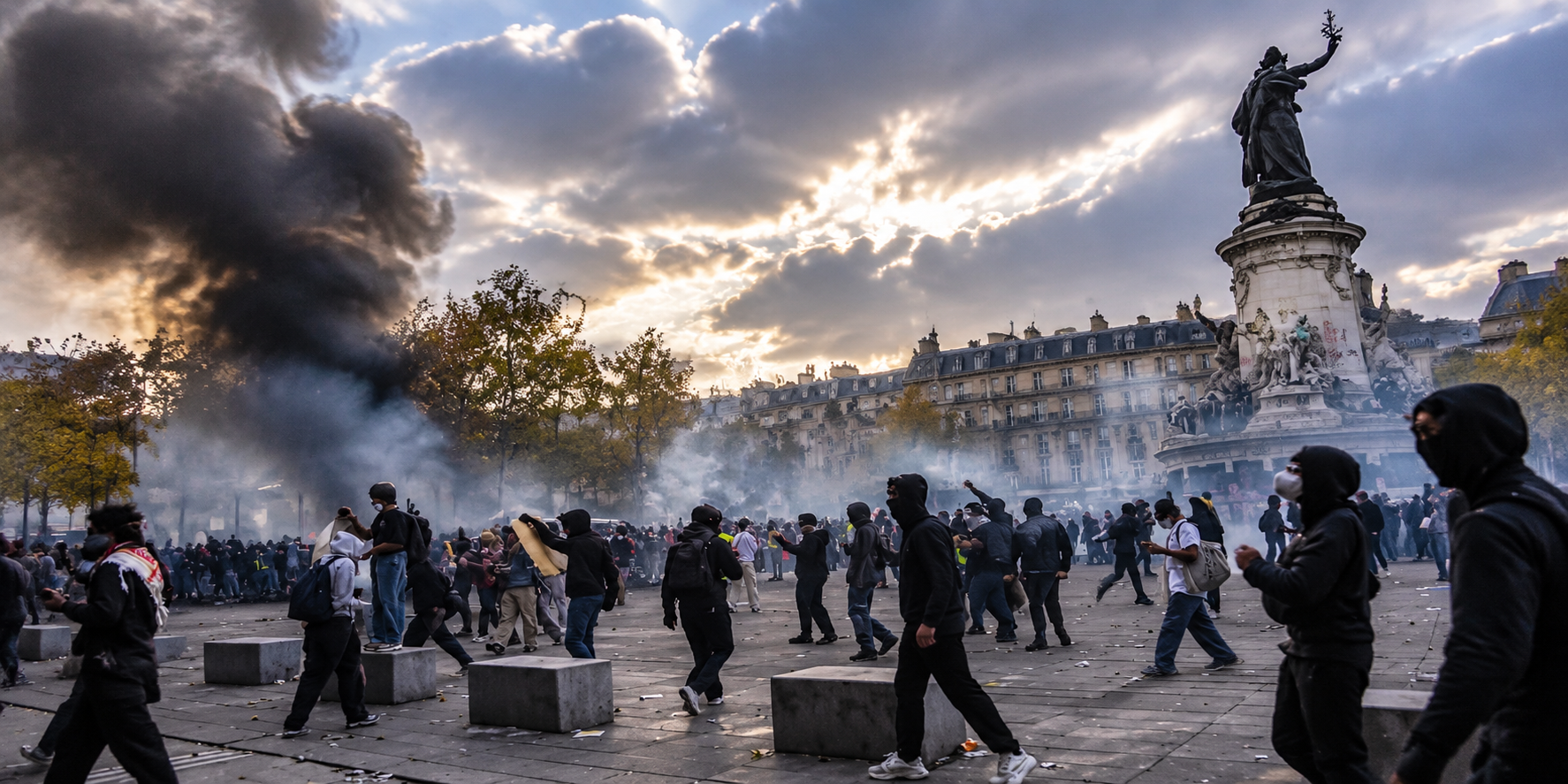 Fransa’da Hayat Pahalılığı Protestoları.. Paris’te Yangınlar, Ülke Genelinde 272 Gözaltı!