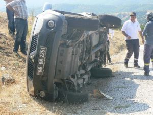 Bozüyükte Trafik Kazası, 2 Yaralı