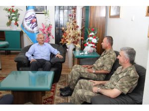 Albay Sedat Uzuncezar Başkan Başsoy’u Ziyaret Etti
