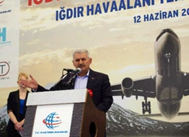 Iğdır Havaalanı'nın TEMELİ ATILDI