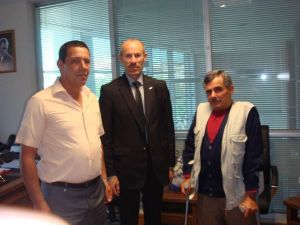 Burhaniye Sgk Müdürü Ali Emen’e Anlamlı Ziyaret