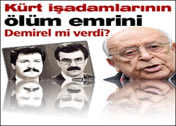 İşadamlarına Ölüm Baba'nın Emri mi?