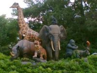 Hayvanat Bahçesine Ziyaretçi Akını