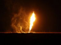 İran’da Doğalgaz Boru Hattında Patlama