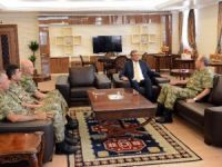 9’ncu Kolordu Komutanı Korgeneral Öngay’dan Vali Özefe’ye Ziyaret