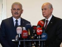 Başbakan Yıldırım MHP'yi Ziyaret Etti