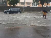 Kars'ta Dolu Yağışı ve Sağanak