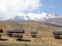 Erciyes Dağı Gelinliğini Giydi