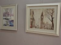 Öğretmenlerden Sulu Boya Resim Sergisi