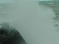 Fırtına Nedeniyle Dalgaların Boyu 5 Metreye Yükseldi