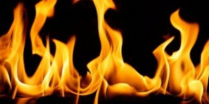 Digor’da Bir Evin Mutfağı Tamamen Yandı