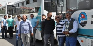 Kars’ta Dolmuşçular Kontak Kapattı