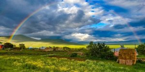 Ardahan'da Yağmur Sonrası Görsel Şölen