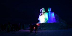 'Kardan Heykeller Sergisi' Açıldı