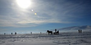 Çıldır Gölü'nde Haftasonu Yoğunluğu