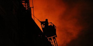 Kars’ta Korkutan Yangın