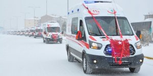 11 Ambulans Hizmete Girdi