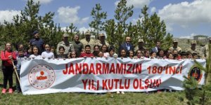 Jandarma '180. Yıldönümü'nde Fidan Dikti