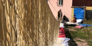 Kars’ta Kadınların ‘Erişte’ Hazırlığı