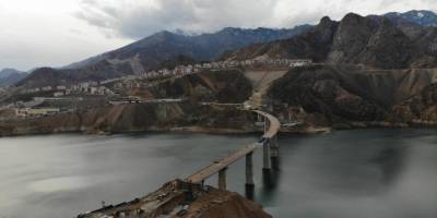 Artvin Yusufeli 'Merkez Viyadük İnşaatı'nda Sona Gelindi