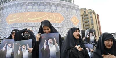 İran'da Ulusal Yas.. Reisi ve Beraberindekiler İçin Matem Törenleri!