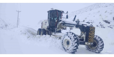 Elazığ’da Kapalı Köy Yolu Kalmadı